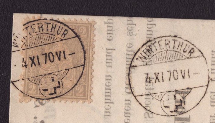 Nr 28 Sur document WINTERTHUR 4.XI.70