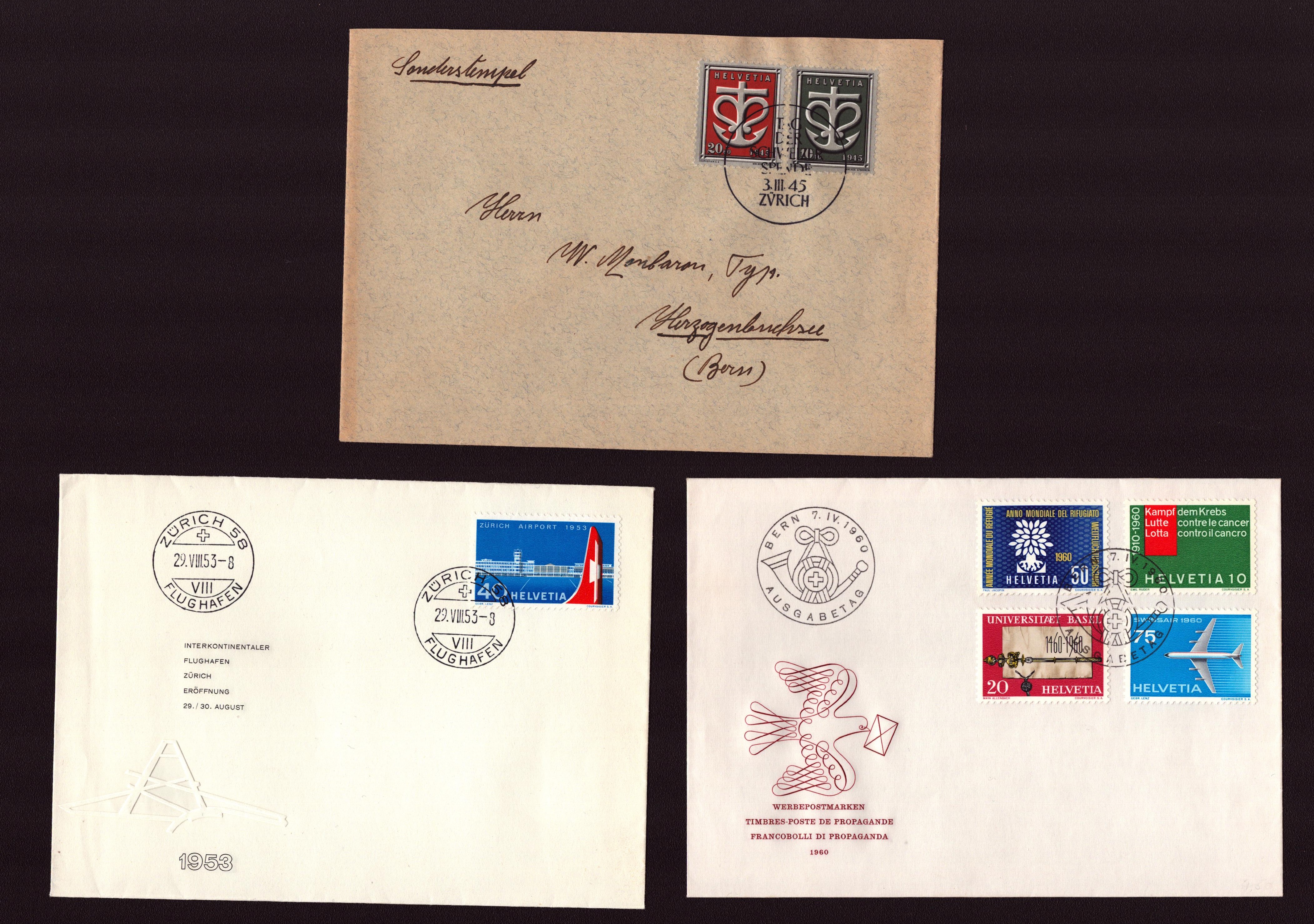 FDC 1960 Nr 351 - 354