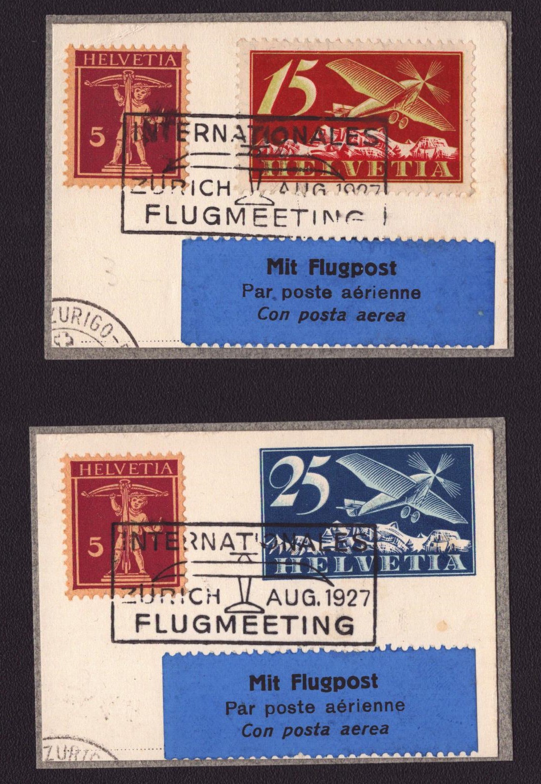 2 Frangments Meeting 1927