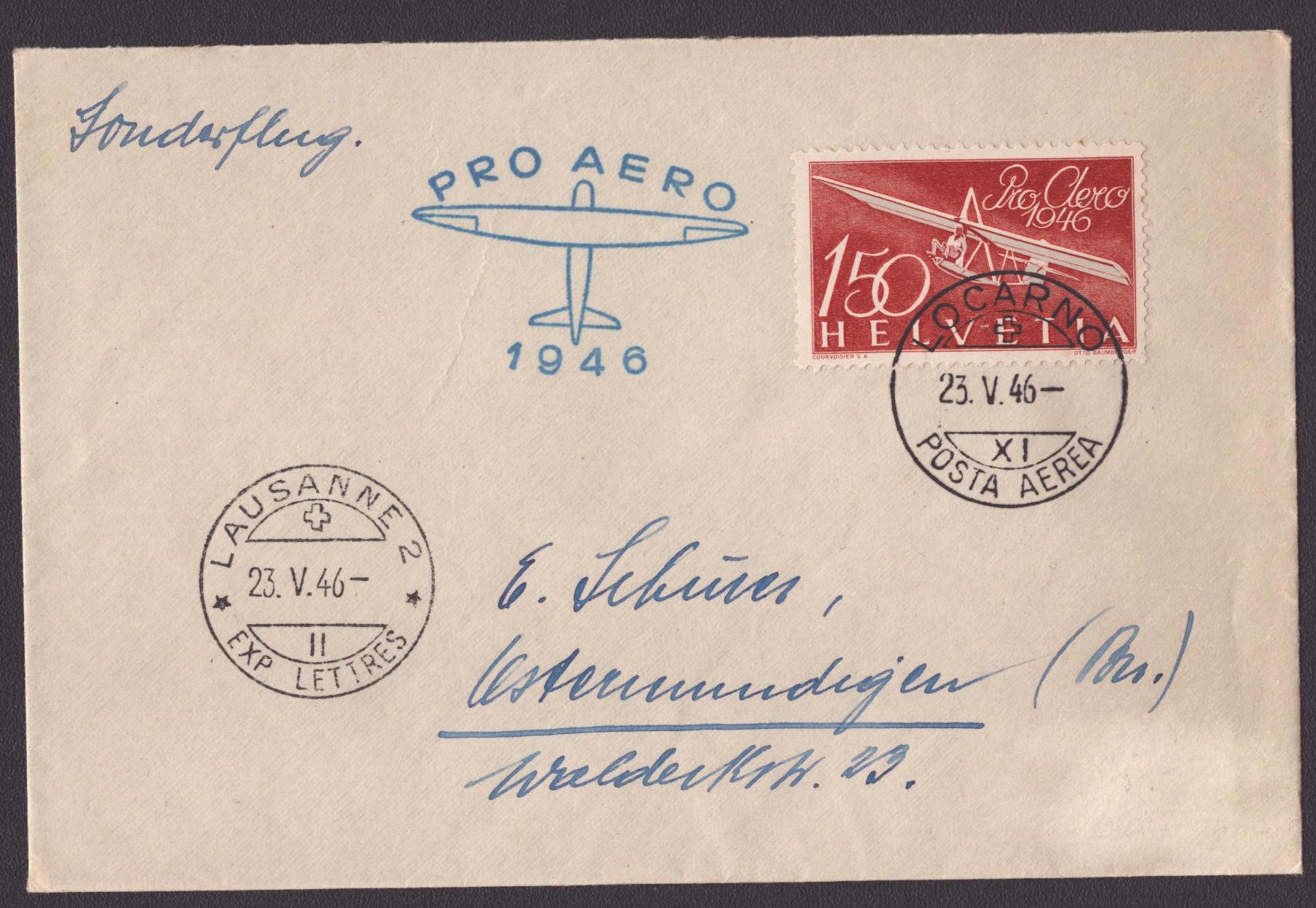 1946 F41 sur Enveloppe