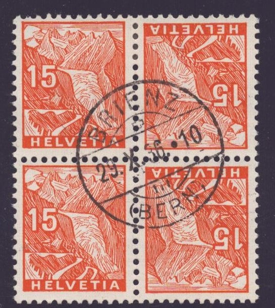 K30 Oblitération BRIENZ 29.X.36