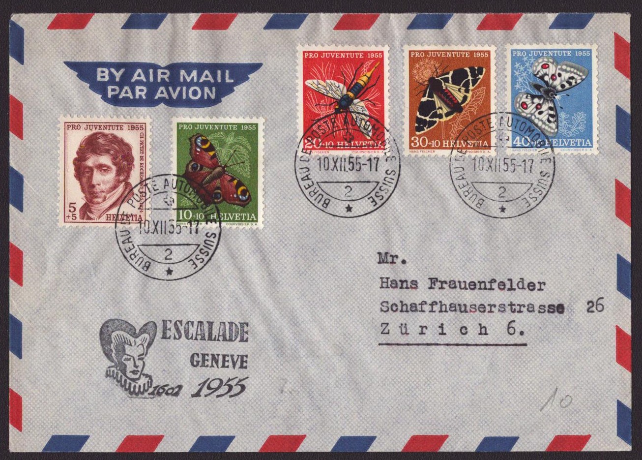 PJ 1955 , Esacalade Genève 1955