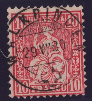 Nr 38 Helvétie assise