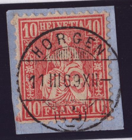 Nr 38 Helvétie assise HORGEN