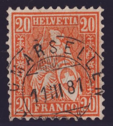 Nr 32 Helvétie assise