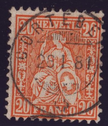 Nr 32 Helvétie assise CORTEBERT