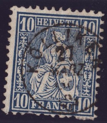 Nr 31 Helvétie assise KOLLIKER