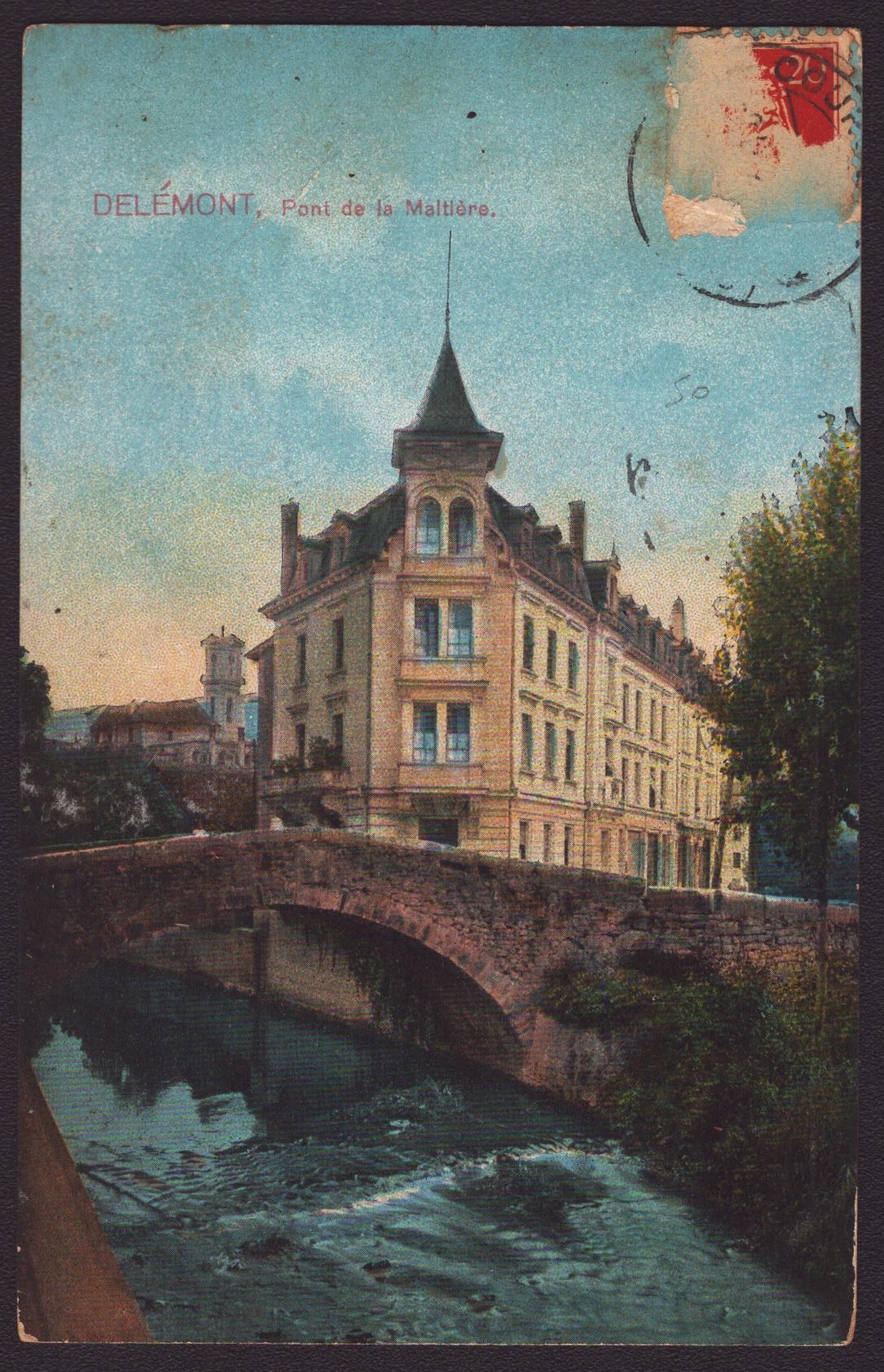 DELEMONT - Pont de la Maltière