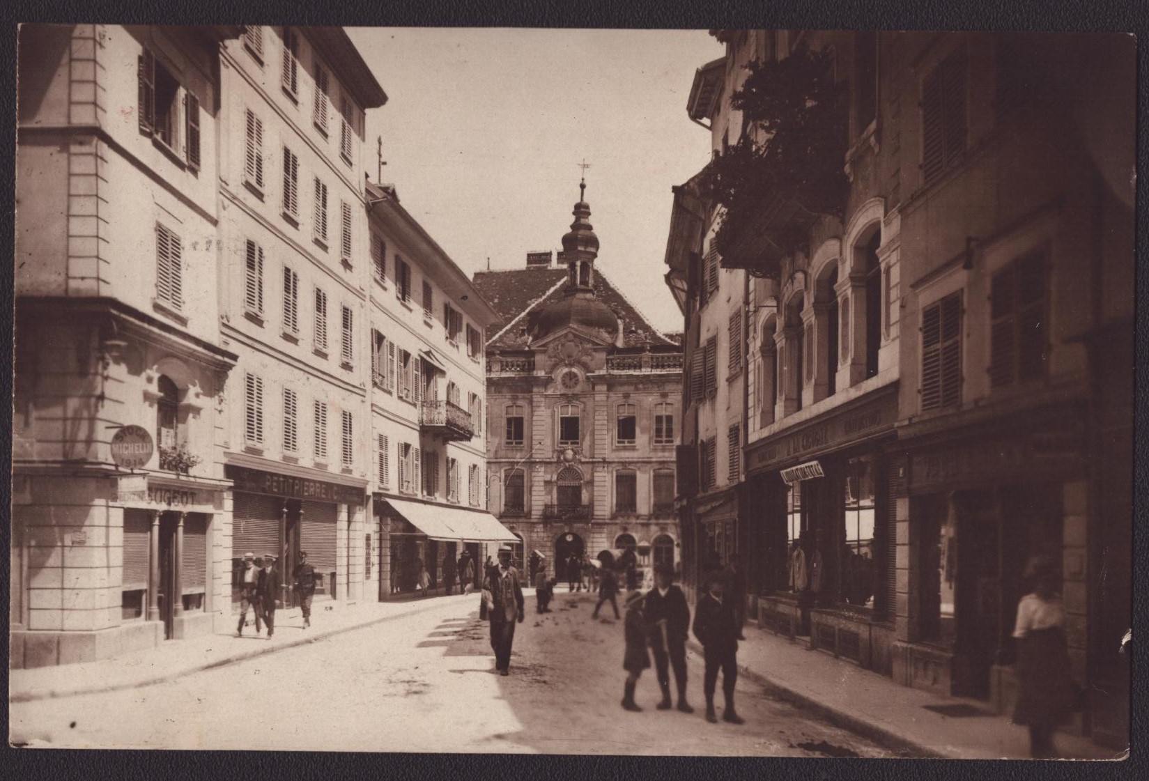 PORRENTRUY - Hotel de Ville - Rue de la Cigogne