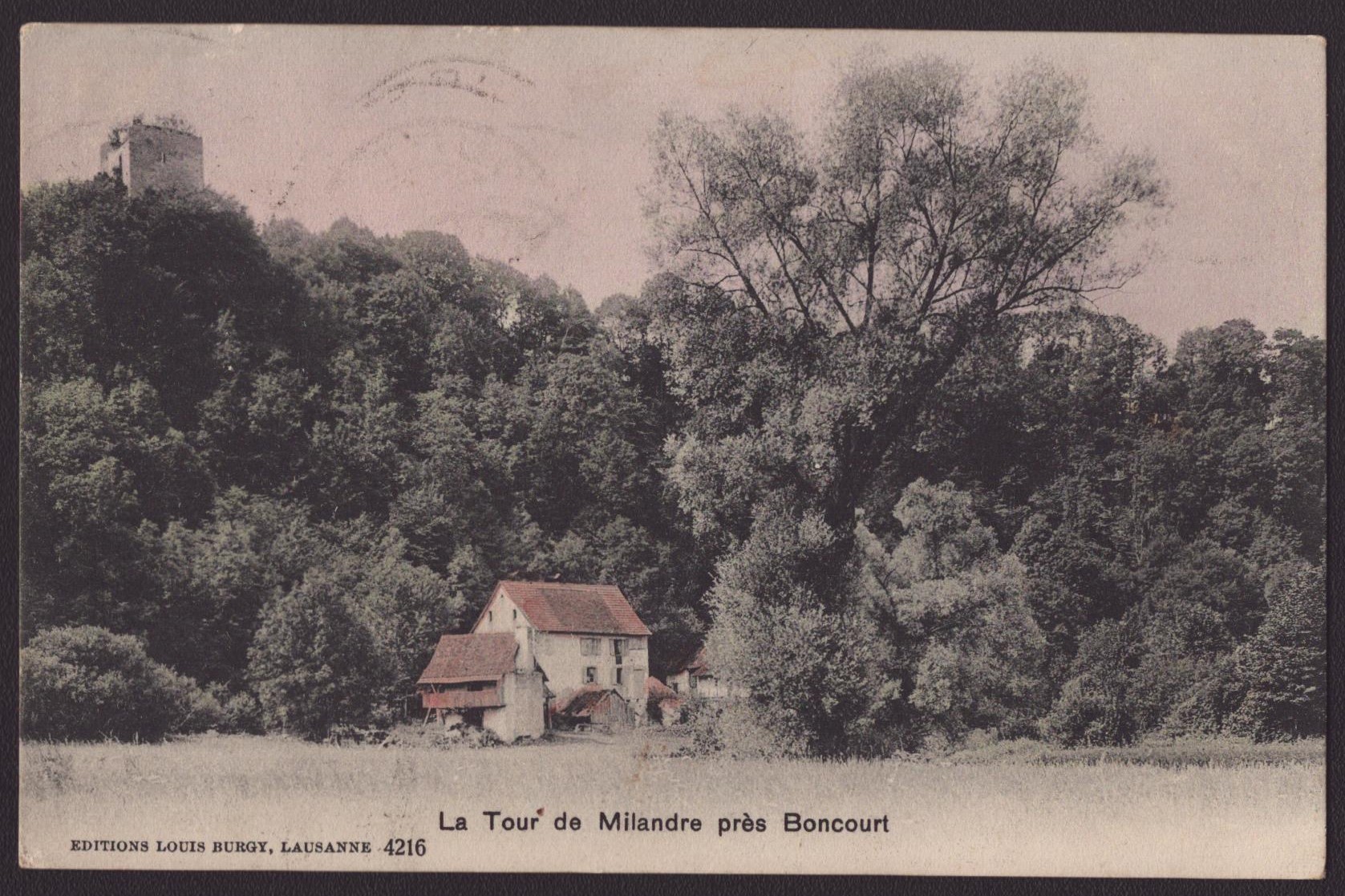 BONCOURT - La Tour de Milandre