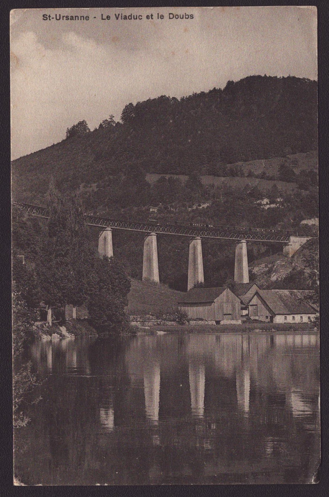 ST-URSANNE - Le Viaduc et le Doubs