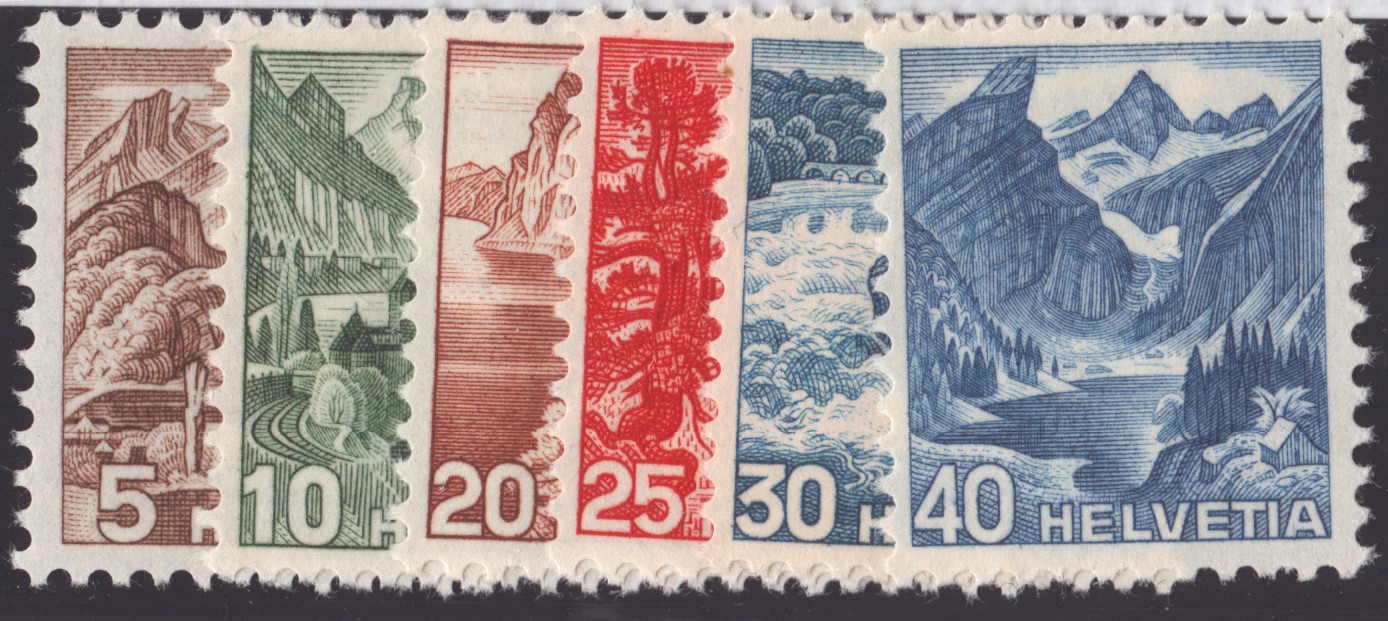 1948 Série 285-290 neuf ** (SBK 60.-)