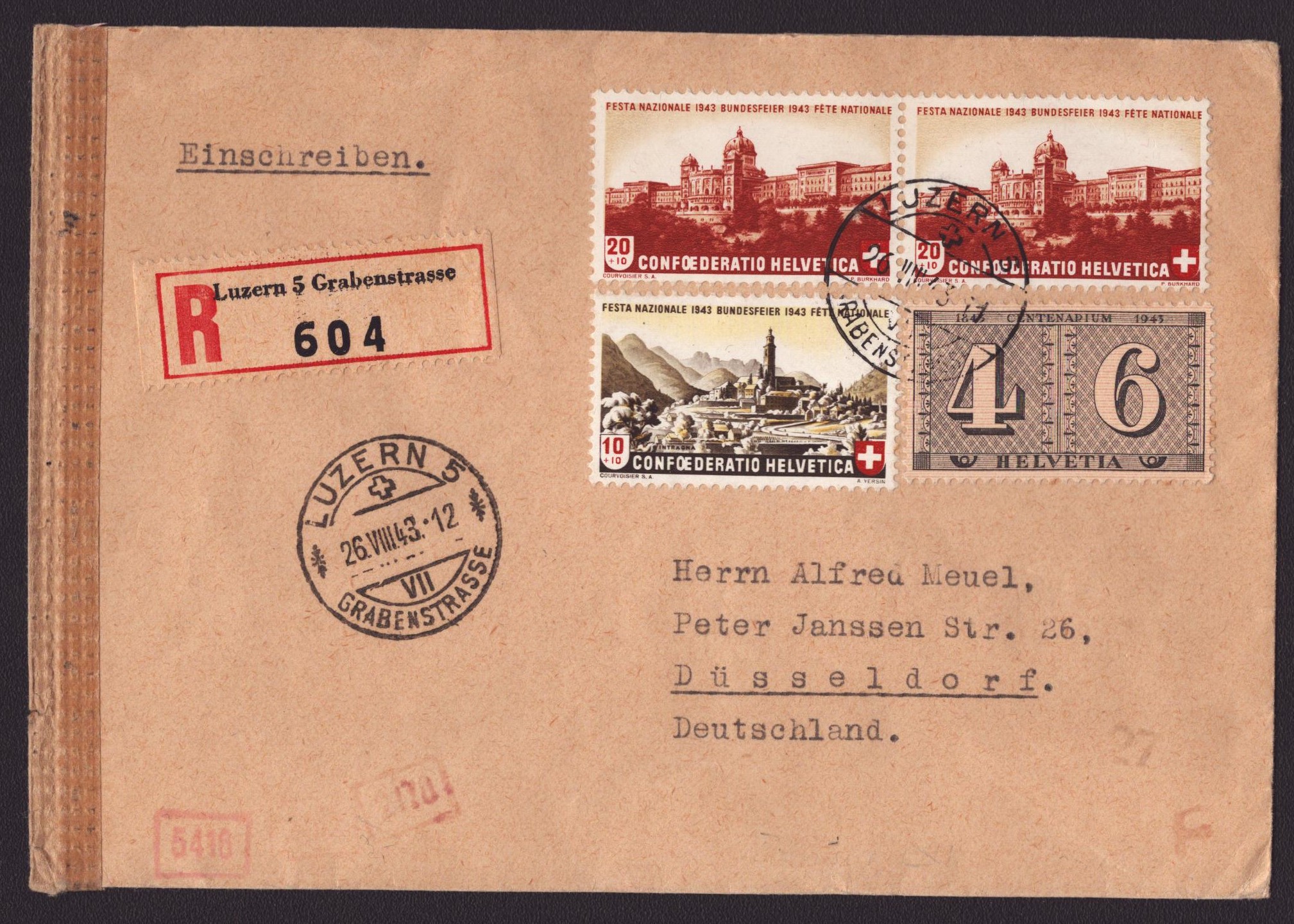 Censure 1943 Destination Düsseldorf
