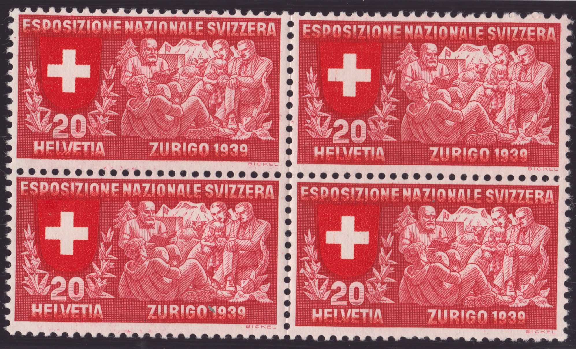 1939 Nr 226 bloc de 4 neuf **