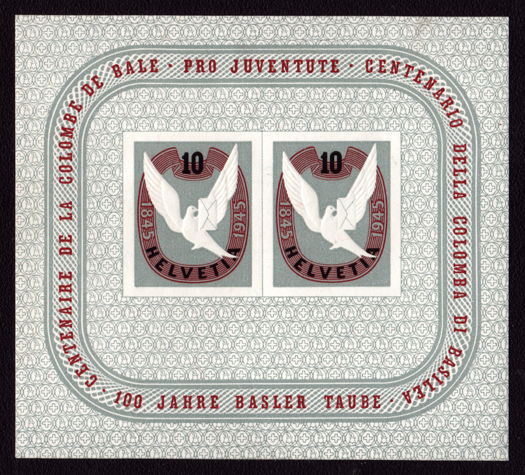 1955 W23 Bloc neuf *