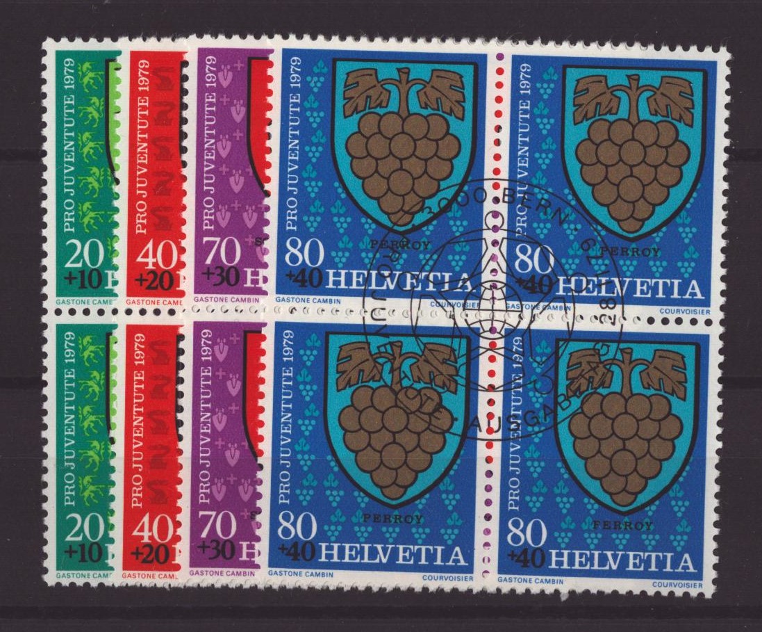 1979 Série bloc de 4 oblit. premier jour