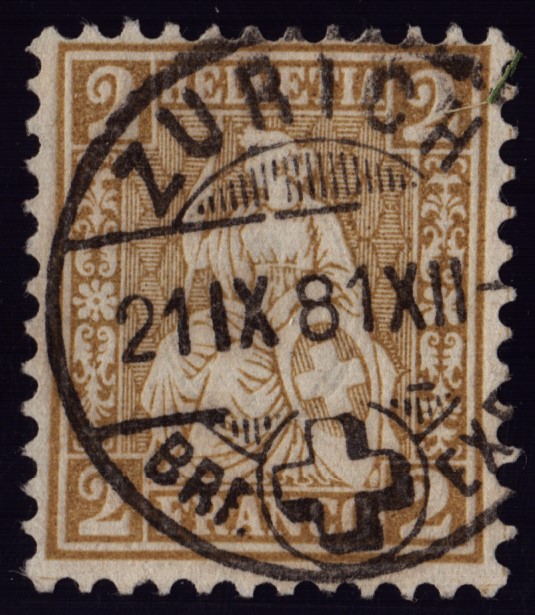 Nr 37 oblitération Zurich
