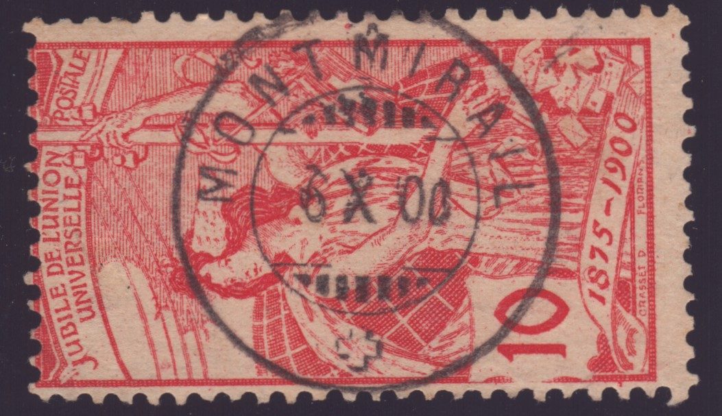 UPU 78B oblit. Montmirail