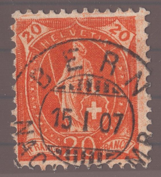 86A oblitération BERN