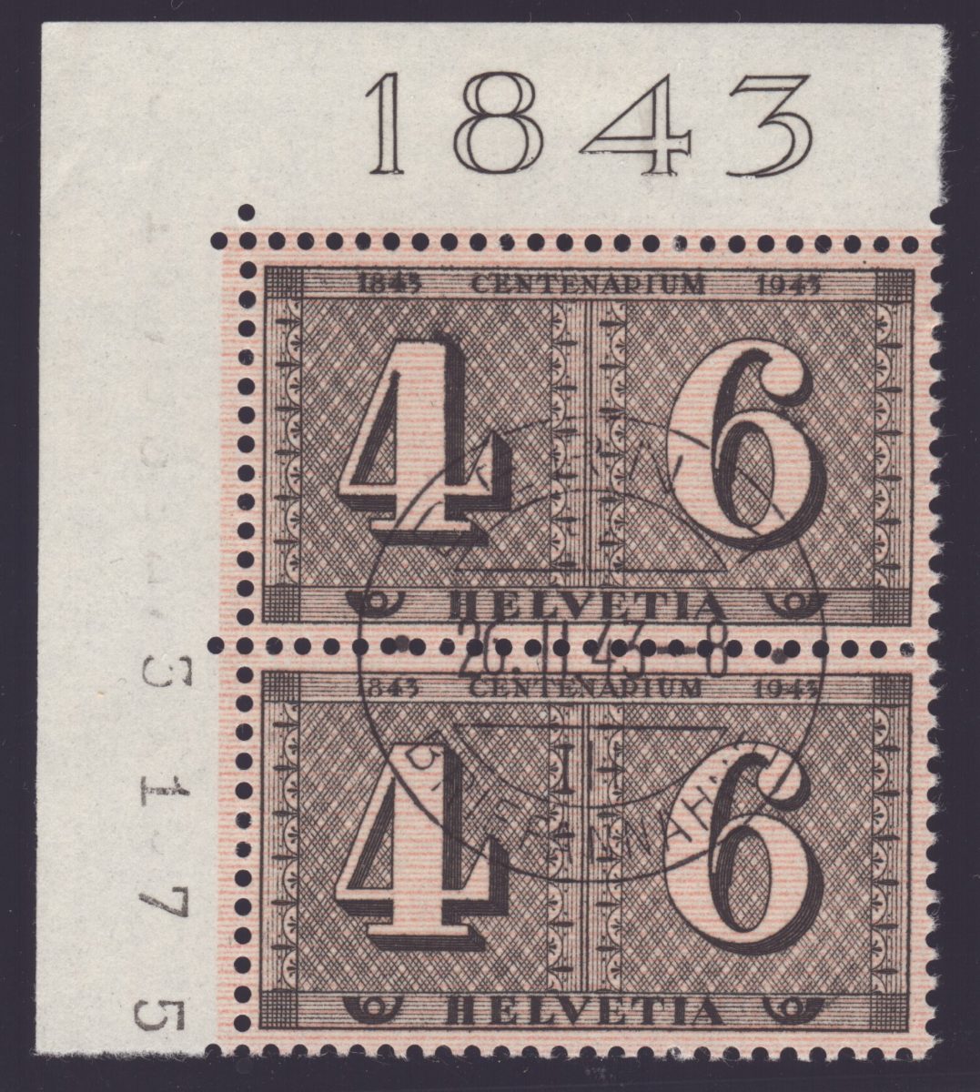 Nr 258 oblitération ET